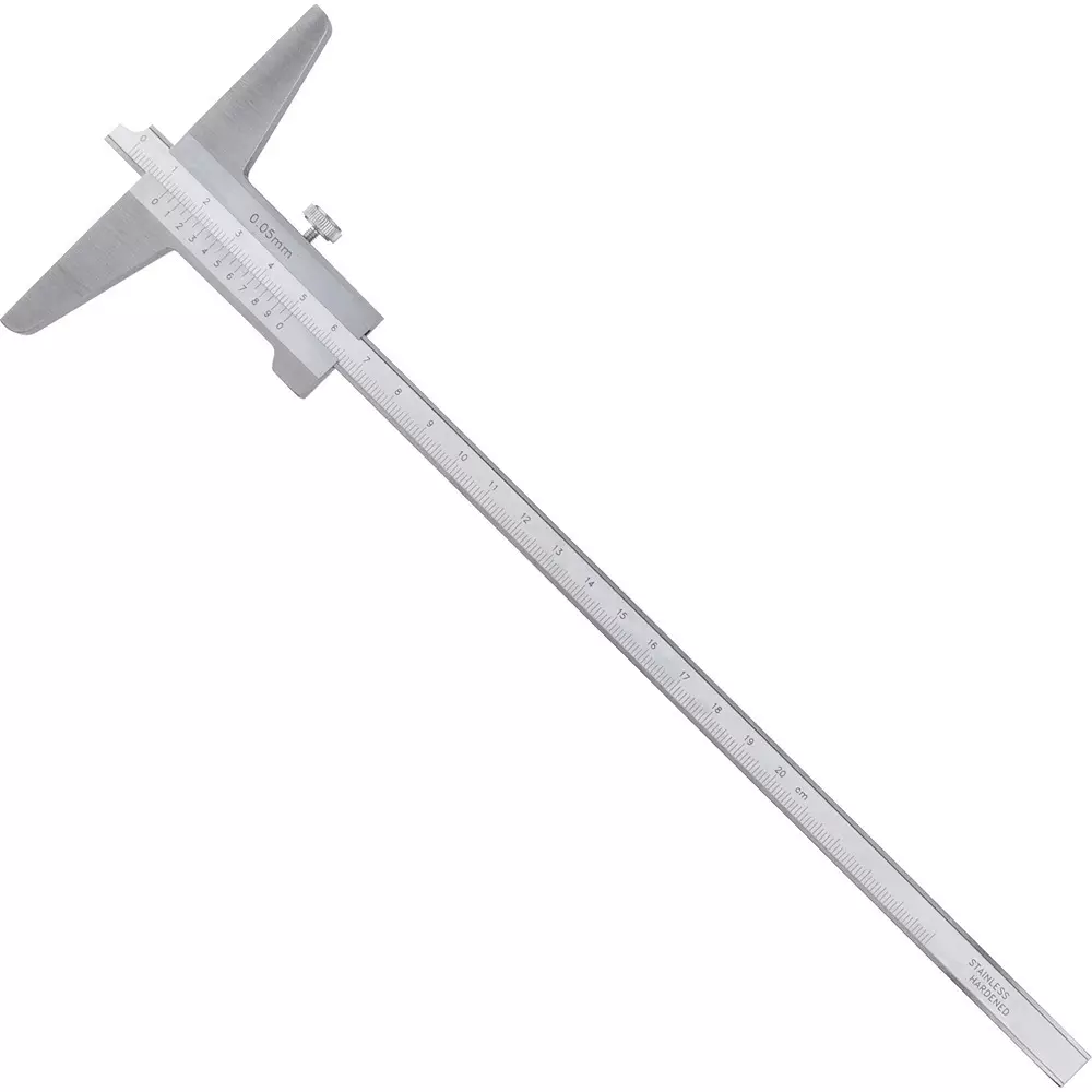 MonotaRO Depth Gauge 0 to 200 mm Measurement Range, VDG20