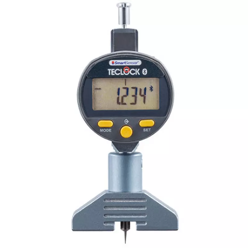 Teclock Digital Depth Gauge Legs: None concave 5 mm convex 4 mm Measuring Ranges 0.001 mm Minimum Reading, SSD-2520M