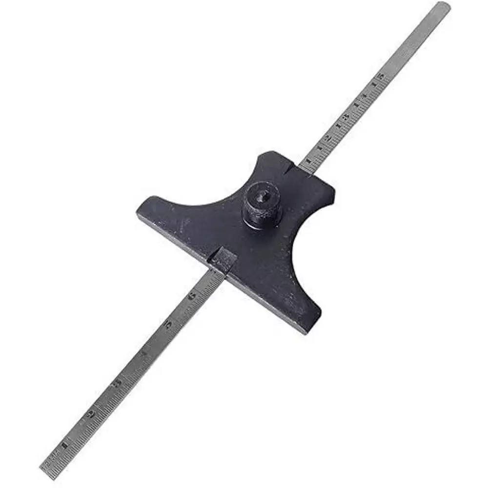 Aastha Tools Depth Gauge Stainless Steel 6 Inch (150 mm)