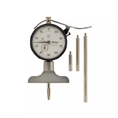 Mitutoyo Dial Depth Gage 0-200 mm Measurement Range, 7238A