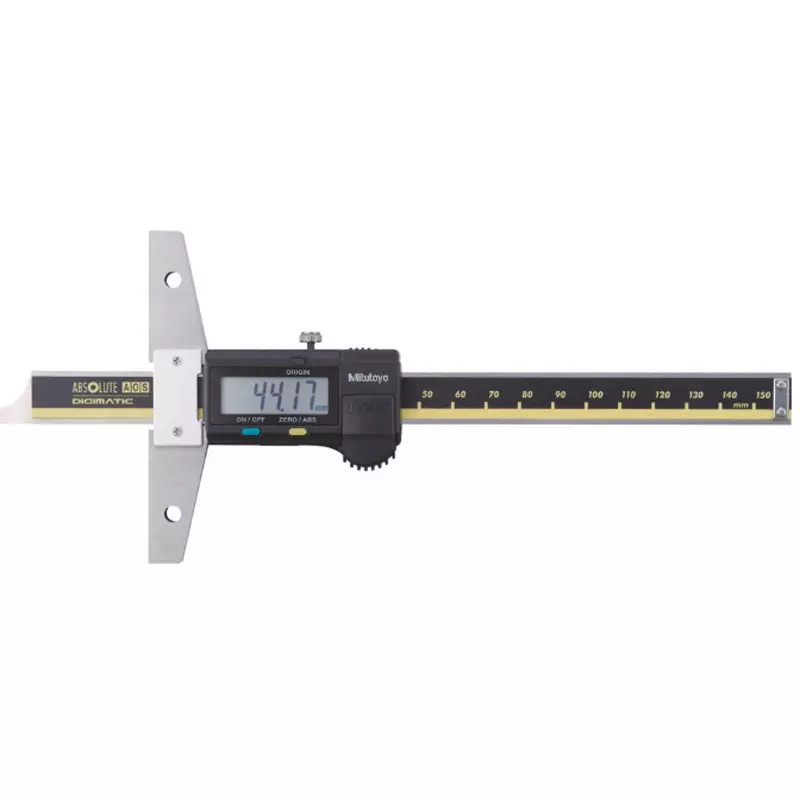 Mitutoyo Digimatic Depth Gauge + Data Logger Printer + Foot Switch Set 150 mm, VDS-15AX+959149+DP-1VA ROGGER+937179T (1 Kit)