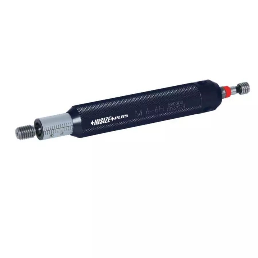 Insize Thread Depth Gages M22x2.5-6H Range 0.5 mm Resolution, 4666-22