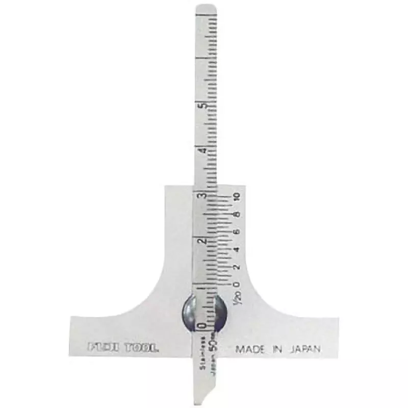 FUJITOOL Depth Gauge 0 to 50 mm Measuring Ranges, 50M