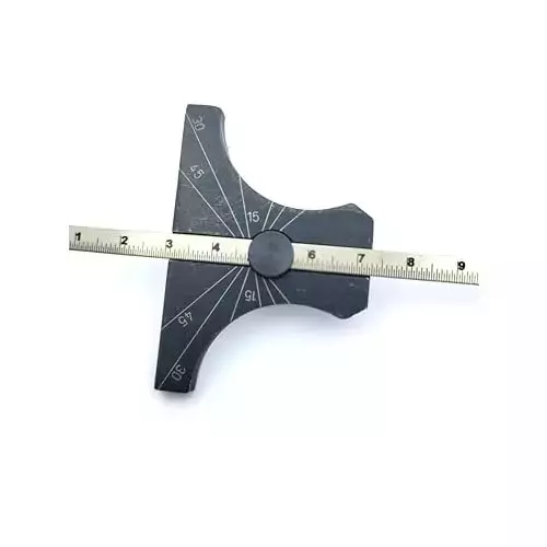 A.D INTERNATIONAL Depth Engineering Gauge Size 6 inch (150 mm) Metric & Imperial Standard, WG-N8E0-2KD5 (Pack of 3)