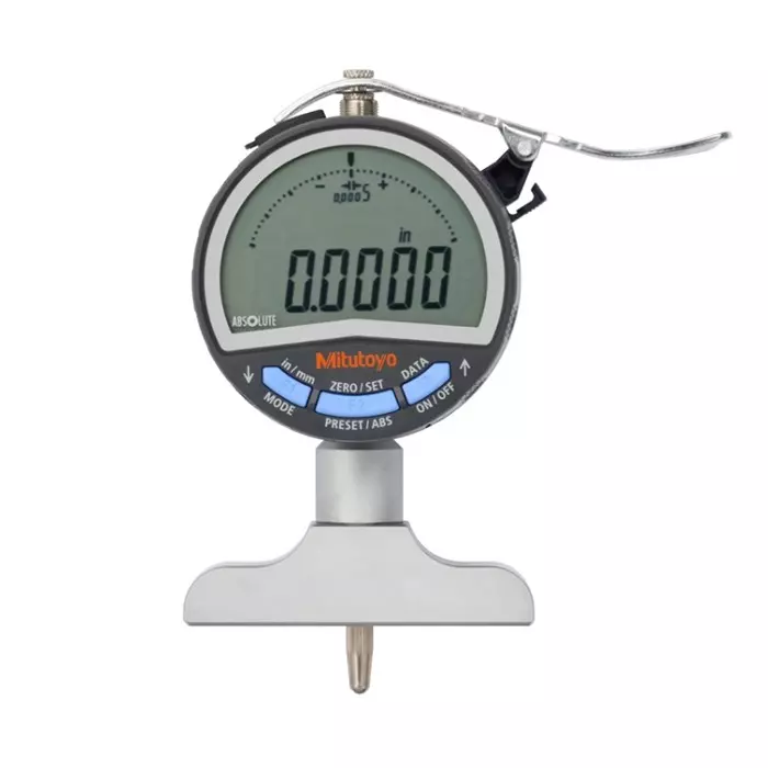 Mitutoyo ABSOLUTE Digimatic Depth Gage 0-200 mm Range ±0.02 mm Accuracy, 547-217A