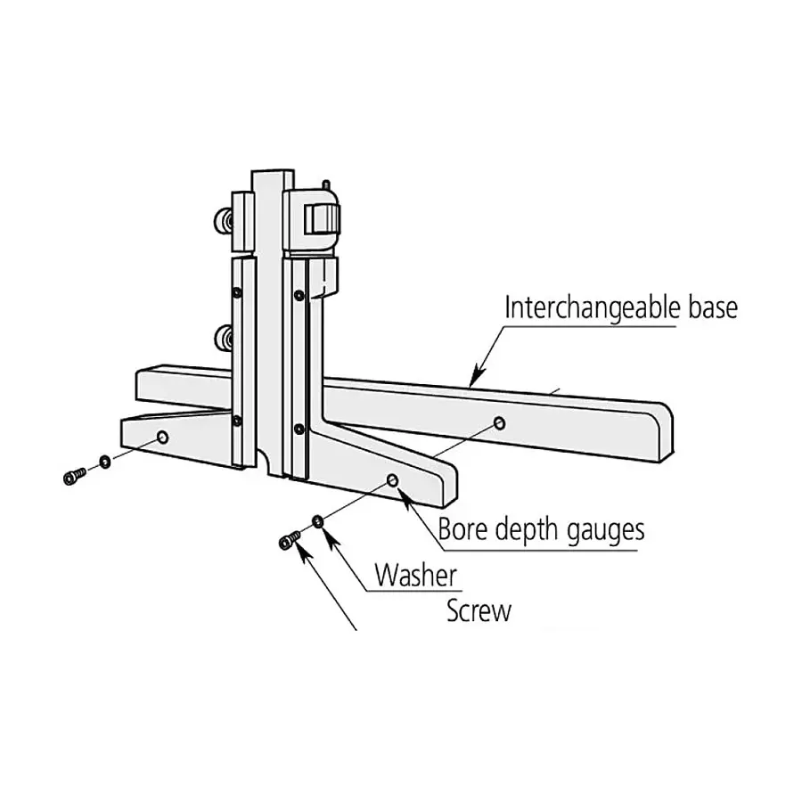 mitutoyo-vernier-depth-gage-0-200-mm-measurement-range-527-402
