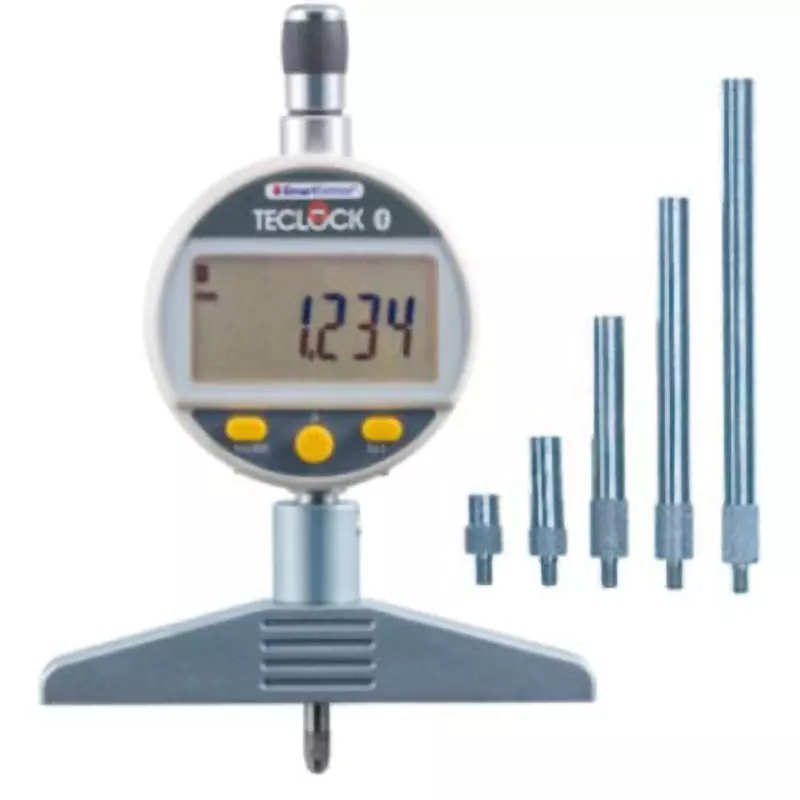 Teclock Digital Depth Gauge 5 transponders 12 mm (220 mm for 5 joints) Measuring Ranges 5.2 mm Hole Diameter, SSD-2150