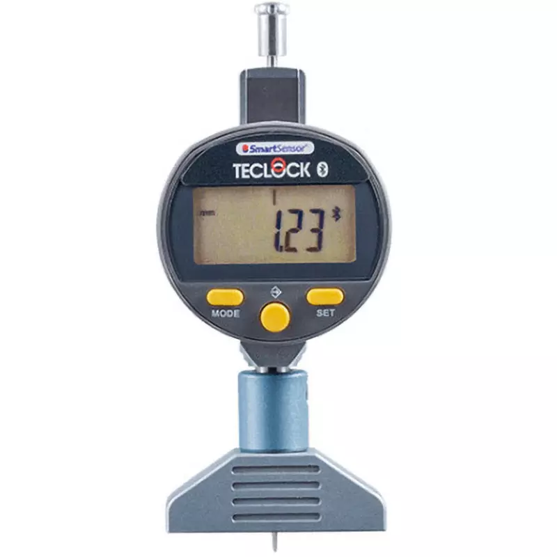 Teclock Digital Depth Gauge Legs: None 5 mm Measuring Ranges 0.01 mm Minimum Reading, SSD-250