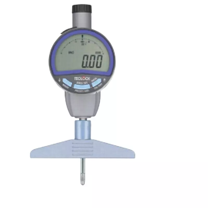 Teclock Digital Depth Gauge Includes 5 extension legs Included Components 0.01 mm Minimum Reading, DMD-293A