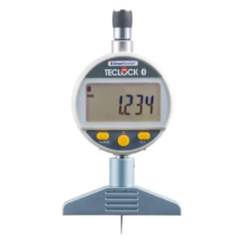 Teclock Digital Depth Gauge No footsteps 12 mm Measuring Ranges 1/1000 mm Minimum Reading, SSD-2100