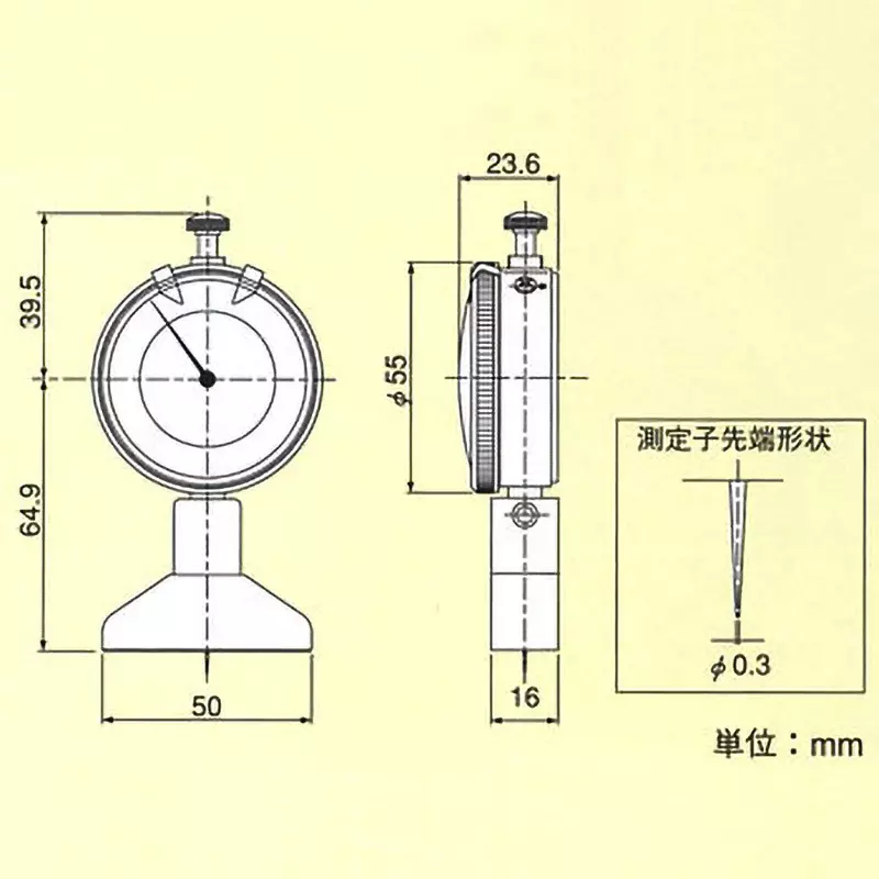 teclock-dial-depth-gauge-handy-small-base-5-mm-measuring-ranges-001-mm-minimum-reading-dm-264