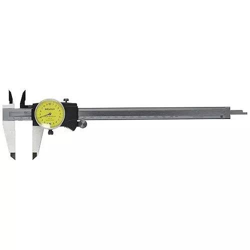 Mitutoyo Dial Caliper 0-200 mm Measurement Range, 505-739