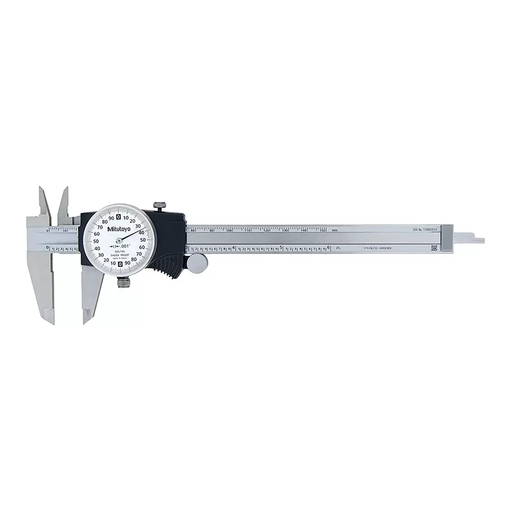 Mitutoyo Dial Caliper 0-300 mm Measurement Range, 505-748