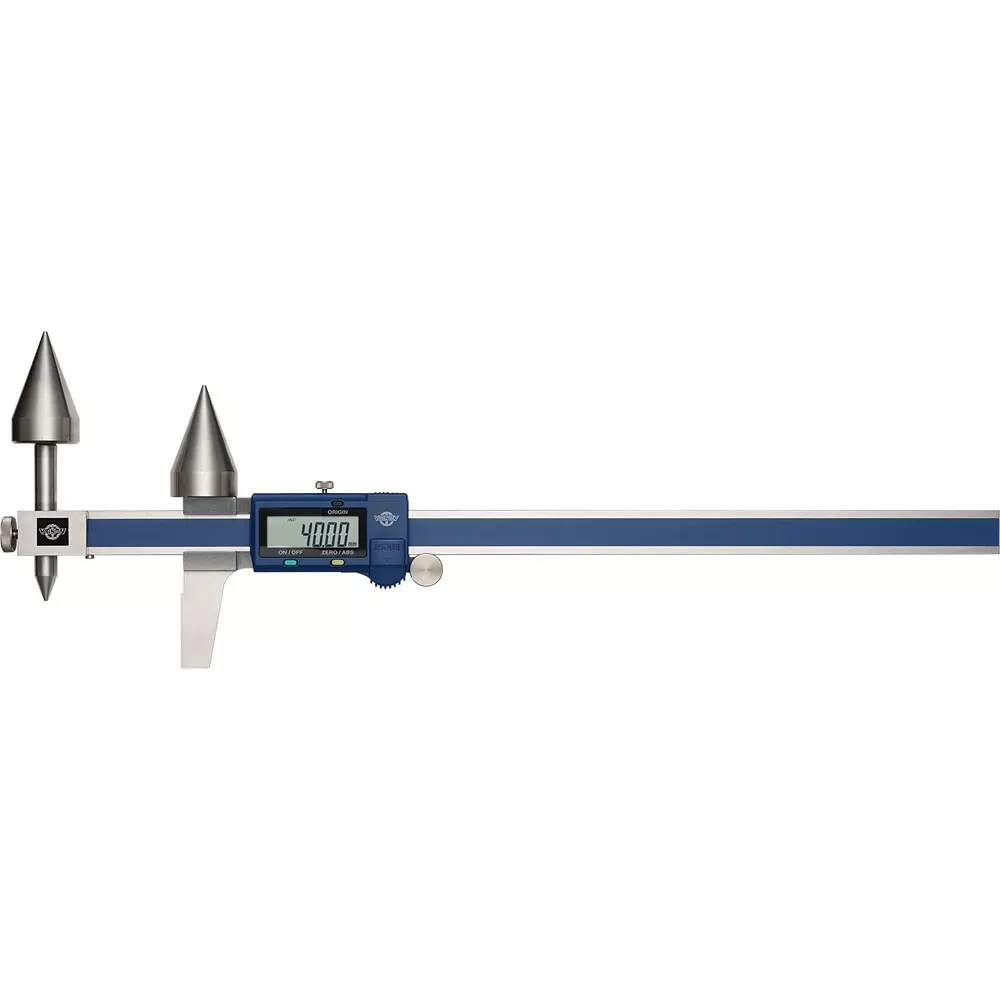 Kanon Round Hole Pitch Caliper (Upper) 25-150, (Lower) 20-150 mm Measuring Ranges 0.01 Minimum Reading (mm) ±0.05, E-RM2-15BL