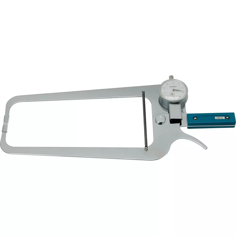Teclock Dial Caliper Gauge 0 to 80 mm Measuring Ranges 0.1 mm Minimum Reading 5 or less N Measuring Force, GM-2