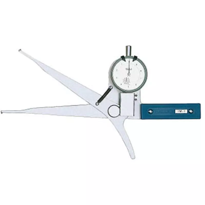 Teclock Dial Caliper Gauge 10 to 90 mm Measuring Ranges 0.1 mm Minimum Reading 5 or less N Measuring Force, IM-1