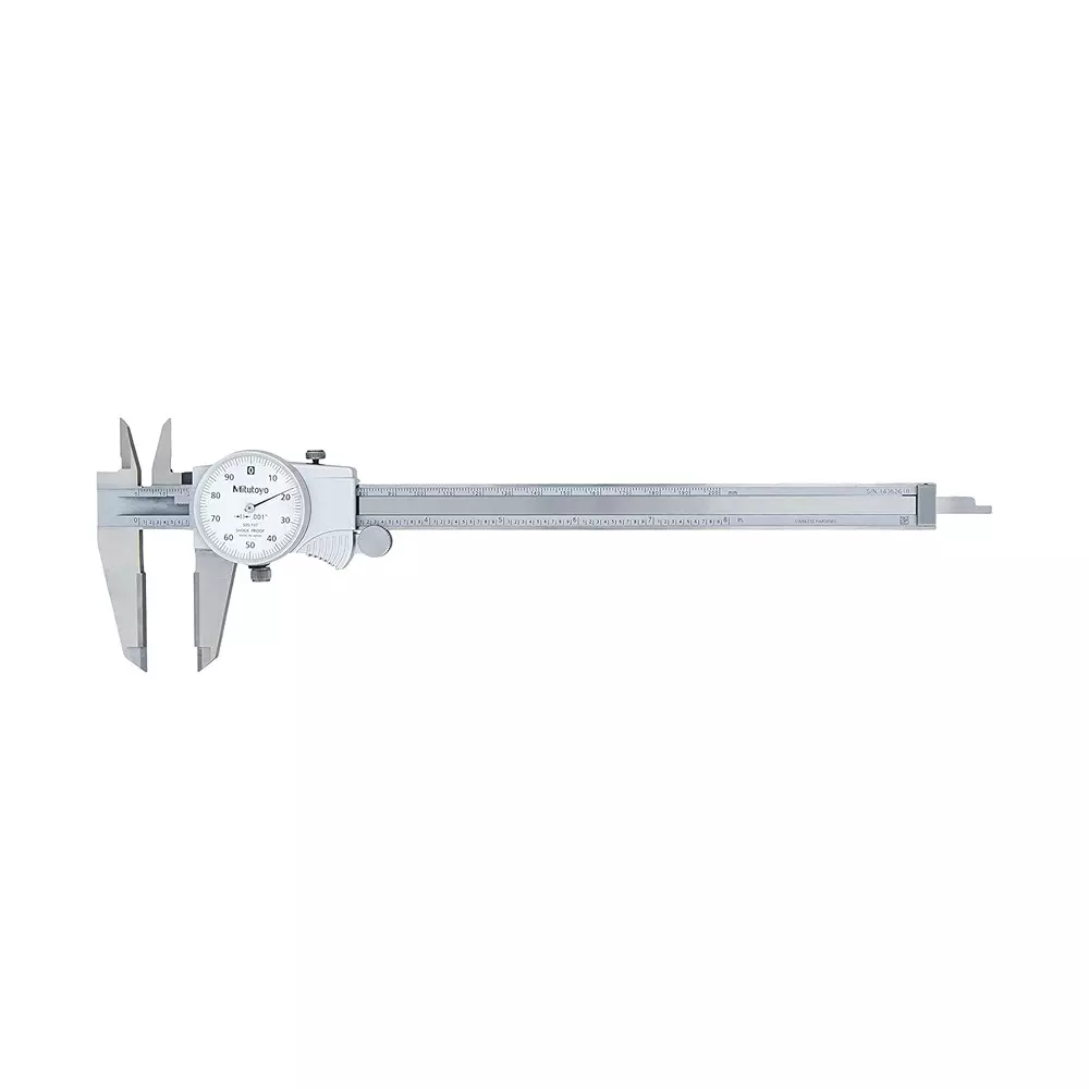 Mitutoyo Dial Caliper 0-200 mm Measurement Range, 505-737