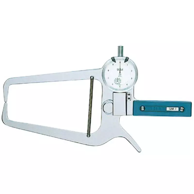 Teclock Dial Caliper Gauge 0 to 80 mm Measuring Ranges 0.1 mm Minimum Reading 5 or less N Measuring Force, GM-1