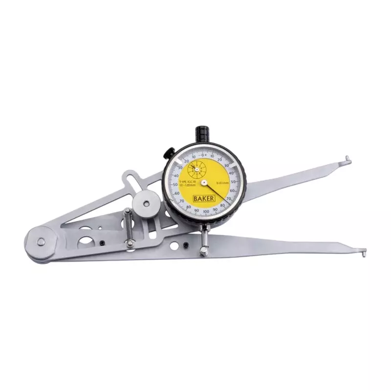 Baker Internal Dial Caliper Gauge 5-15 mm Range, IDC1S