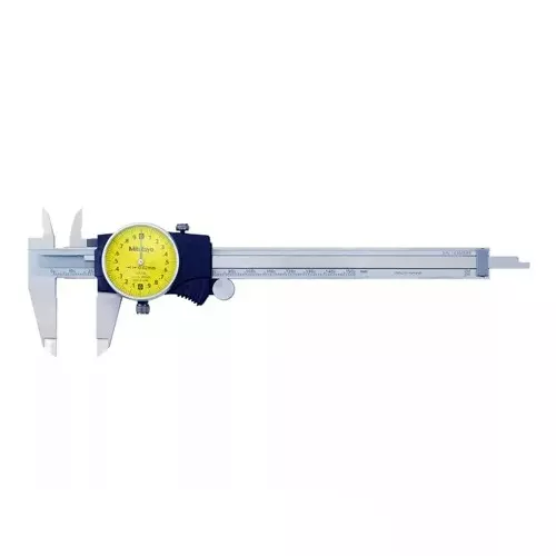 Mitutoyo Dial Caliper 0 to 150 mm Measurement Range, 505-734