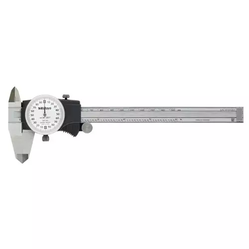 Mitutoyo Dial Caliper 0 to 150 mm Measurement Range, 505-740J