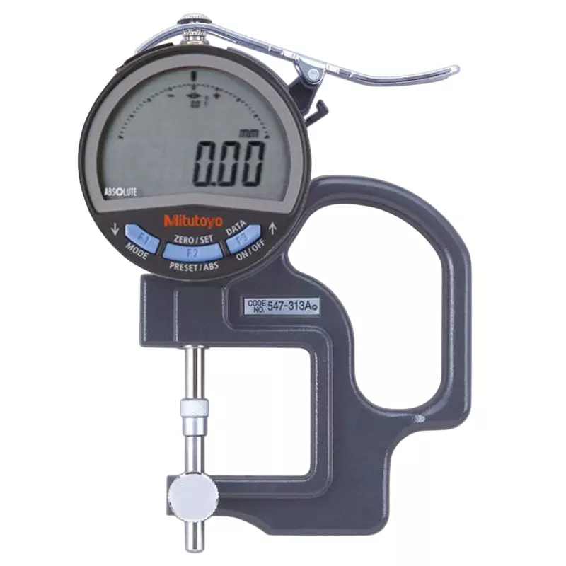 Mitutoyo Digimatic Lens Meter + Data Logger Printer Set 0 - 10 mm, 547-313A+06AGL021+DP-1VA ROGGER (1 Kit)