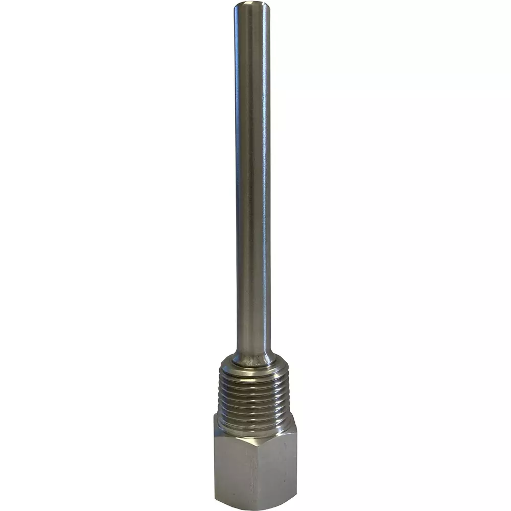 SATO KEIRYOKI Bimetal Thermometer R1/2 Mounting Screw, R1/2 Φ10x150mm SUS304