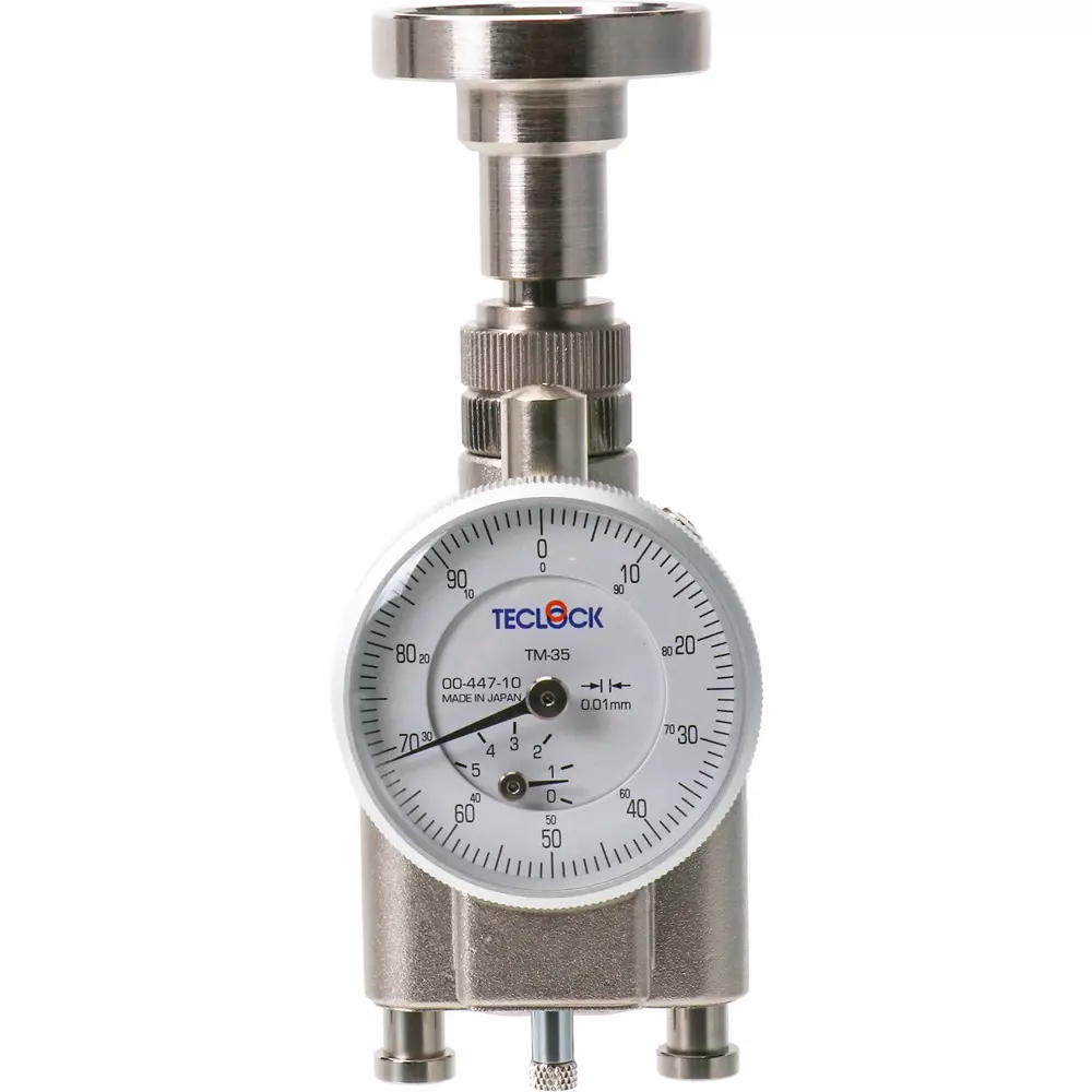 Teclock Deflection Gauge 100 to 230 mm Measuring Ranges 0.01 mm Minimum Reading, CSDG-A