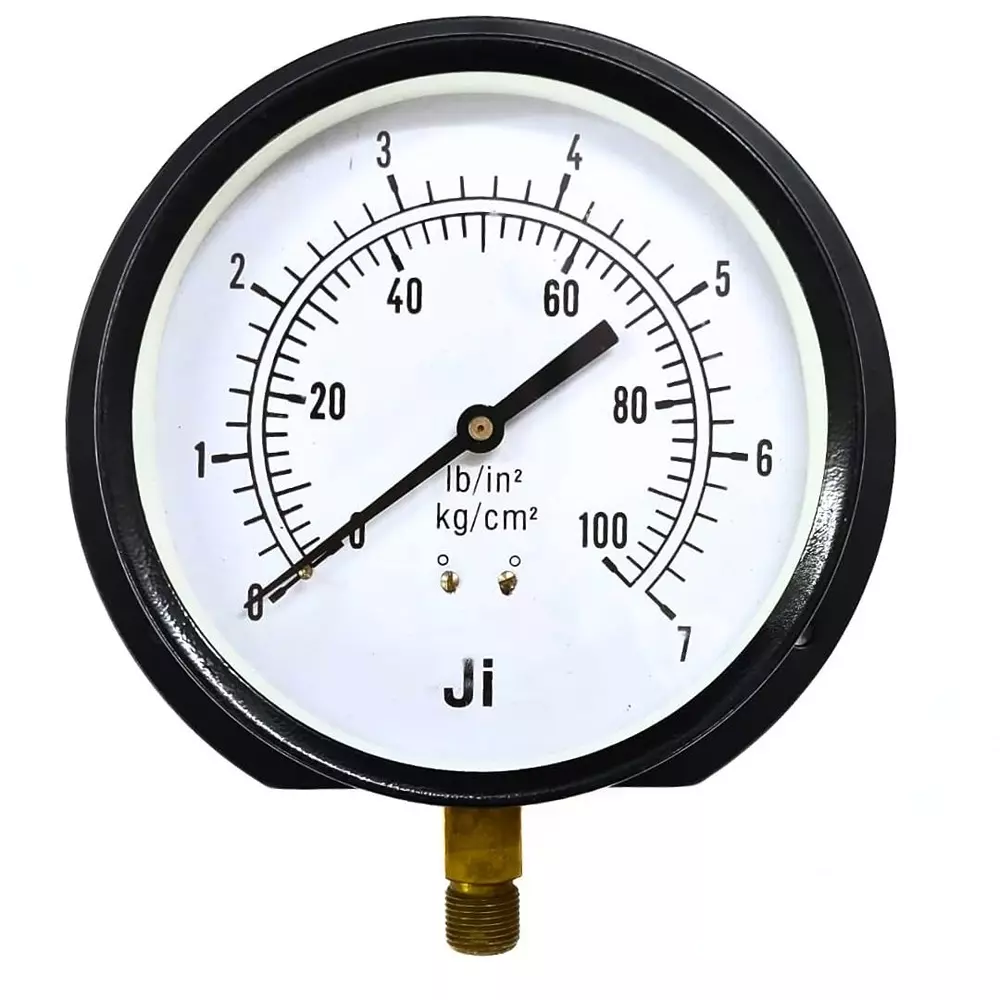 Japsin Instrumentation Surface Mounting Commercial Pressure Gauge, Dial Size 150 mm
