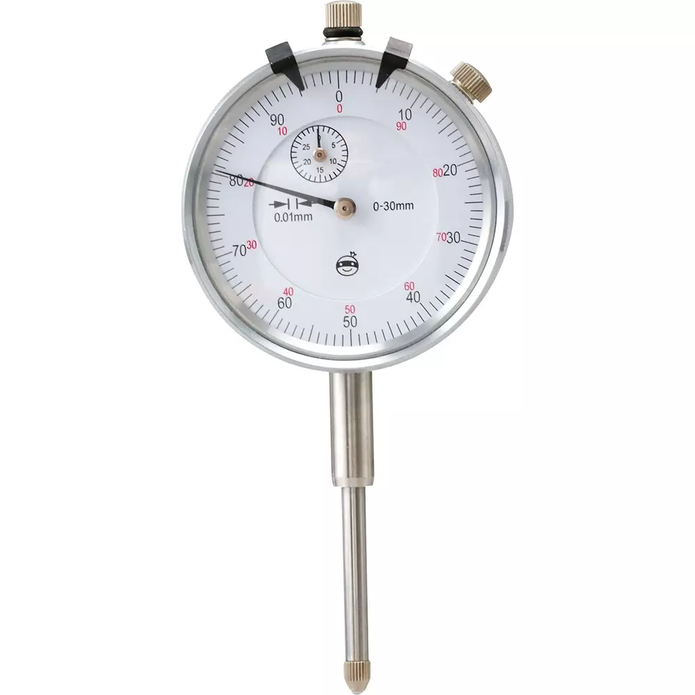 Monotaro Dial Gauge Long Stroke Type 0 To 30 mm Measuring Range, 2952916