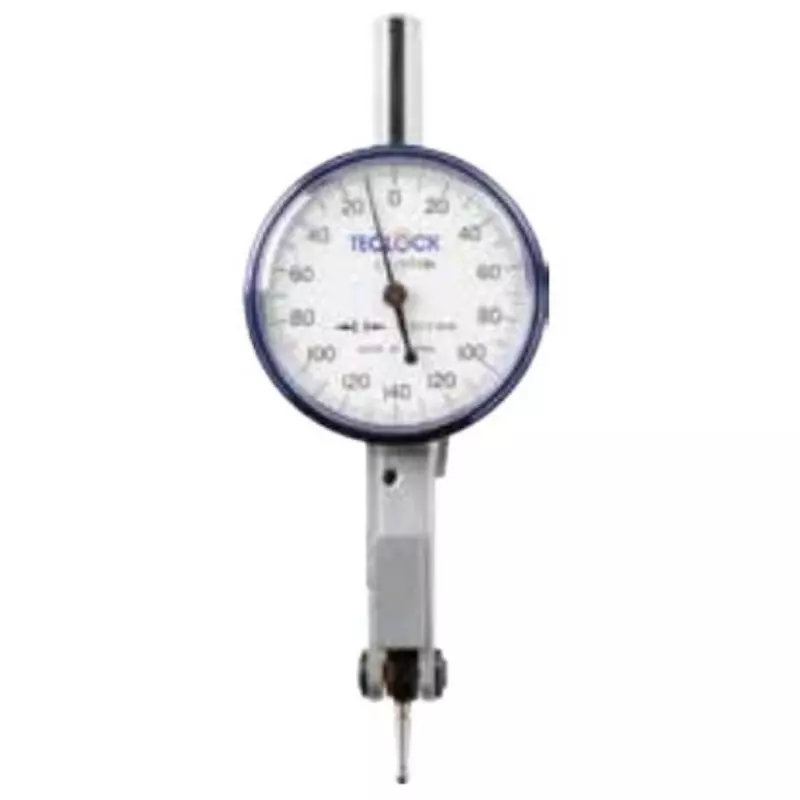 Teclock Dial Gauge 0.28 mm Measuring Ranges 0.002 mm Minimum Reading 0.4 or less N Measuring Force, LT-370N