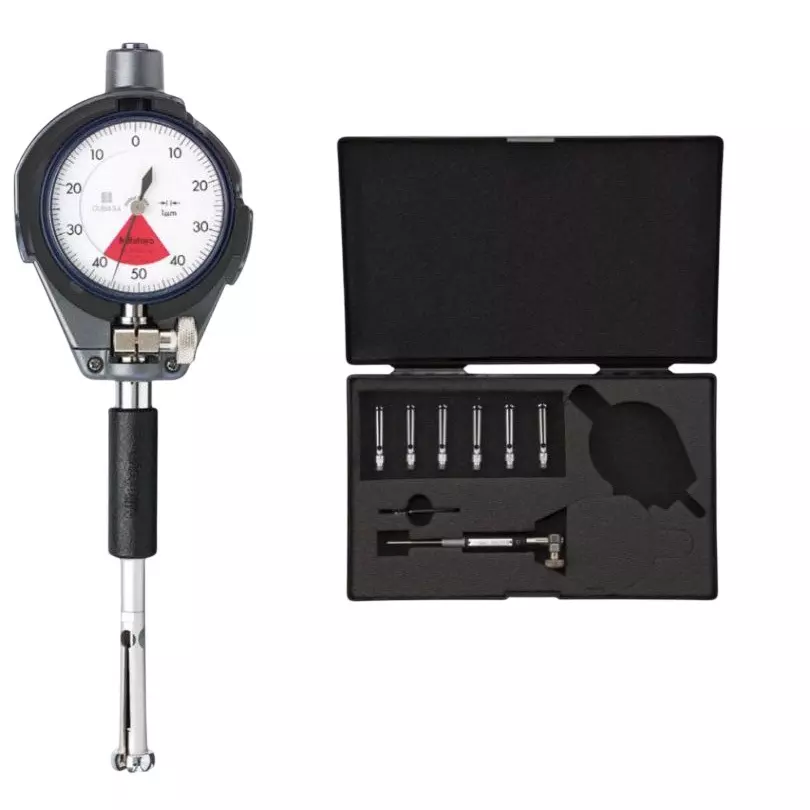 Mitutoyo 526 Series Small Bore Cylinder Gauge 7 to 10 mm Measuring Range, CG-10A