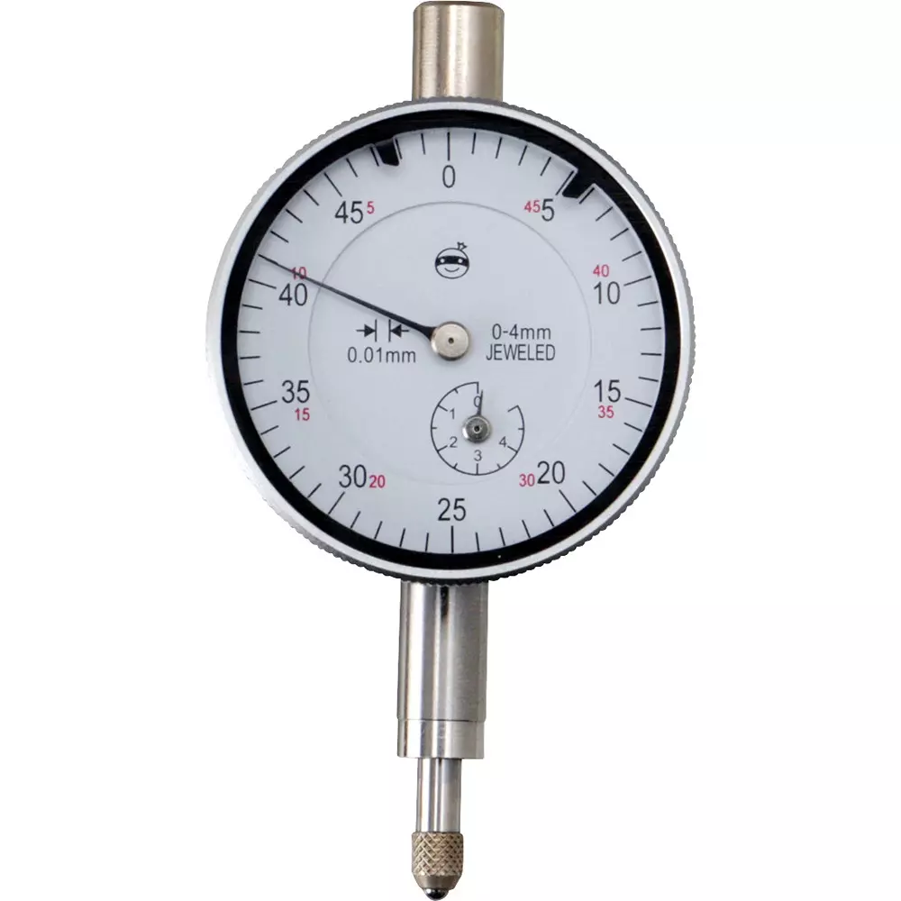Monotaro Small Dial Gauge Ear 0 To 4 mm Measuring Range, 26275997