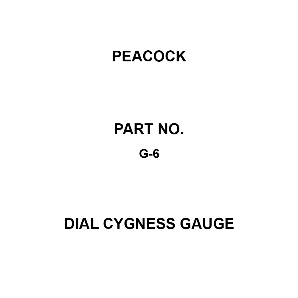 Peacock Dial Cygness Gauge 0 to 1 mm Measuring Ranges 0.001 Minimum Reading (mm) 20.0 Measurement Depth (mm), G-6