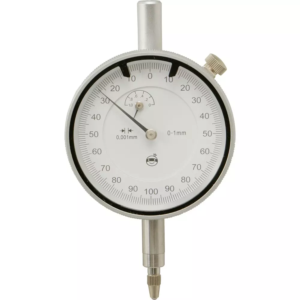 Monotaro Dial Gauge 0.001mm 0 To 1 mm Measuring Range, 18771288