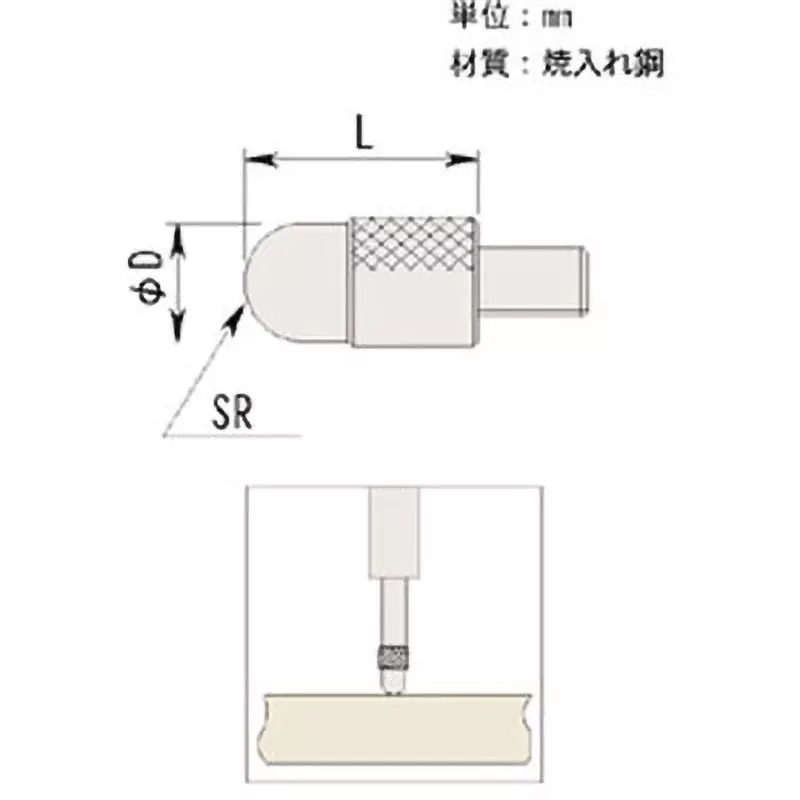 Mitutoyo Dial Gauge Shell Gauge Correspondence Hardened steel 101387