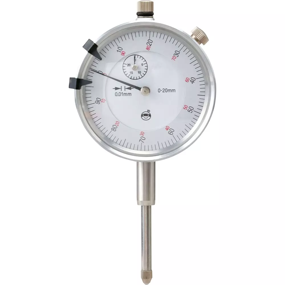 Monotaro Dial Gauge Long Stroke Type 0 To 20 mm Measuring Range, 2952898
