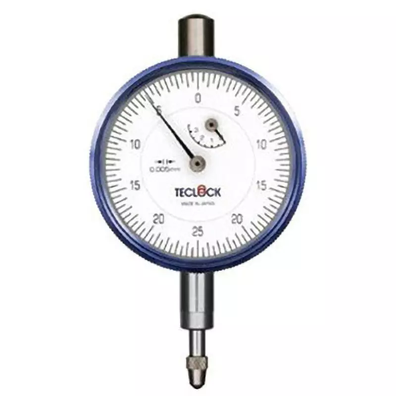 Teclock Dial Gauge 3.5 mm Measuring Ranges 0.005 mm Minimum Reading, TM-36-0.4-0.7