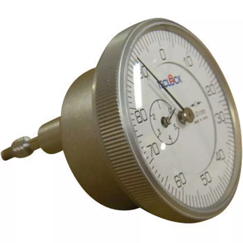 Teclock Dial Gauge 5 mm Measuring Ranges 0.01 mm Minimum Reading 1.4 or less N Measuring Force, ST-305B