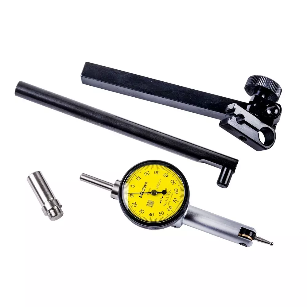 mitutoyo-horizontal-type-dial-test-indicator-full-set-with-bracket-014-mm-range-0008-mm-accuracy-513-501-10t