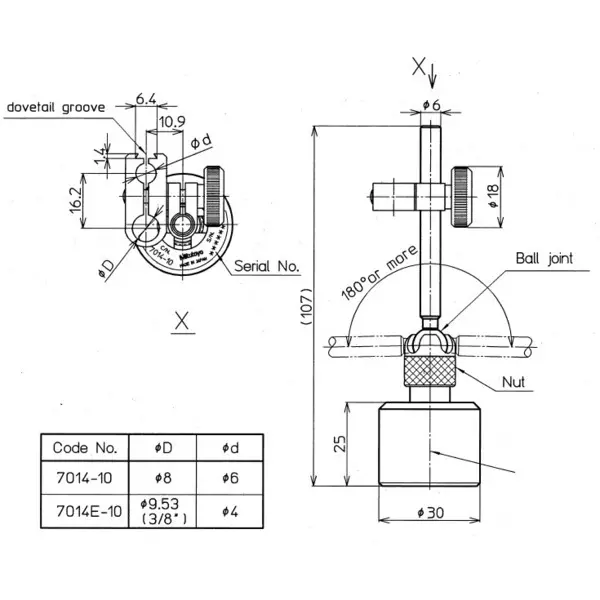 mitutoyo-horizontal-type-dial-test-indicator-with-magnetic-stand-08-mm-range-0008-mm-accuracy-513-908-10e