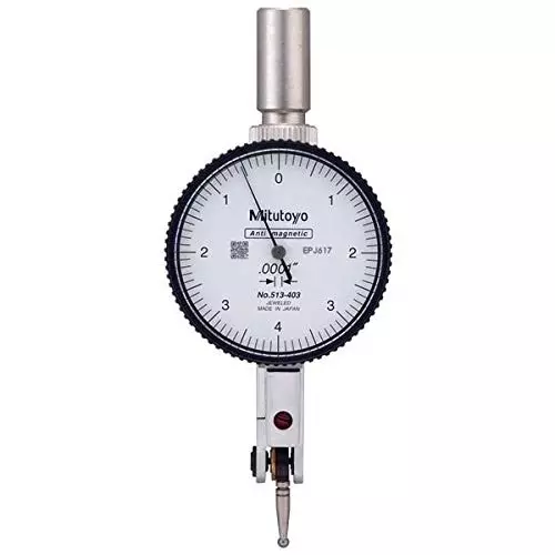Mitutoyo Dial Test Indicator 513 Series Basic Set 0.008 inch (0.20 mm) Range, 513-403-10E