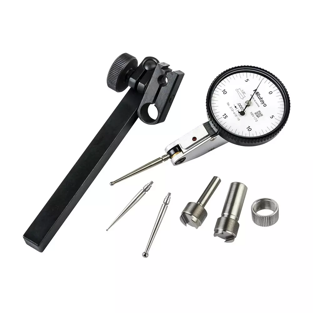 Mitutoyo Dial Test Indicator 513 Series Full Set 0.03 inch (0.762 mm) Range, 513-412-10T