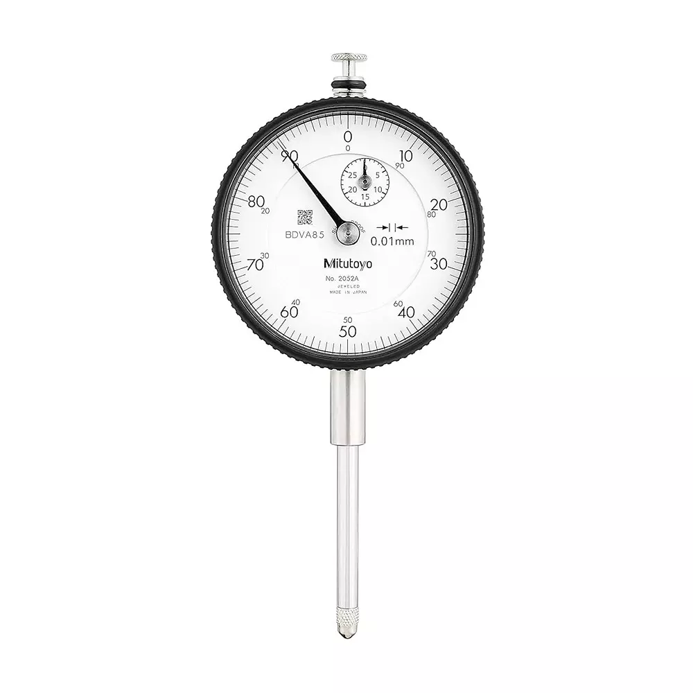 Mitutoyo Dial Indicator 0 - 30 mm Range, 0.01 mm Graduation, 2052A