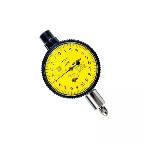 Mitutoyo Dial Indicator 0-0.5 mm Range, 0.002 mm Graduation, 1011AB-11