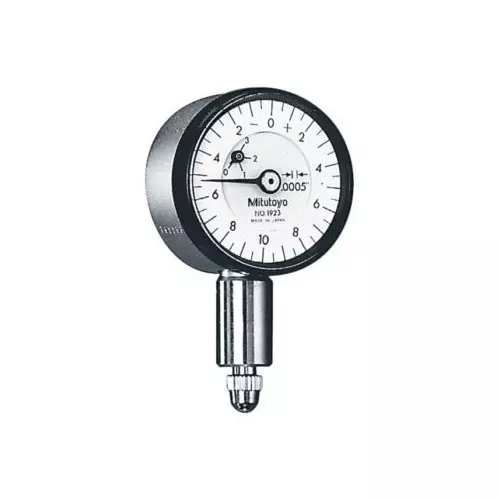 Mitutoyo Dial Indicator 0-.05 inch Range, .0005 inch Graduation, 1923AB-10