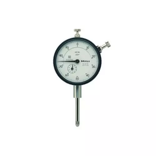Mitutoyo Dial Indicator 0-1 inch Range, .001 inch Graduation, 2416A-10
