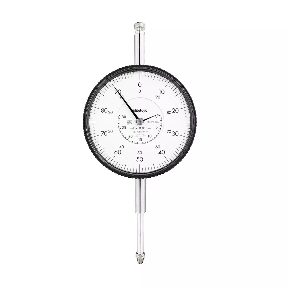 Mitutoyo Dial Indicator 0 - 30 mm Range, 0.01 mm Graduation, 3052AB-19