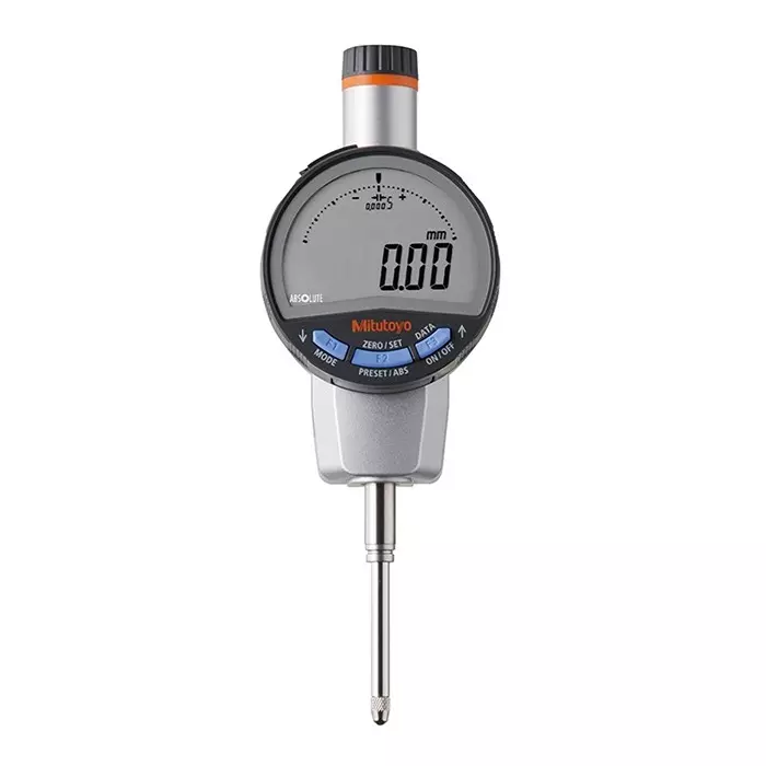 Mitutoyo ID-CX Flat Back Digimatic Indicator 0-25.4 mm Range ±0.02 mm Accuracy, 543-725B