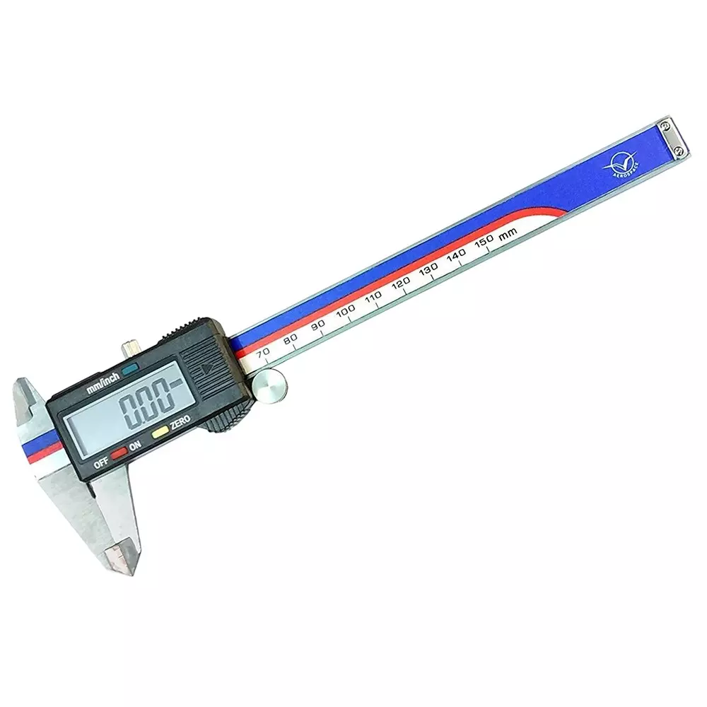 MxRady Digital Caliper Stainless Steel +0.02 mm Accuracy Multicolor, Caliper 150mm/6